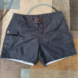 RVCA Black swimsuit chubbies